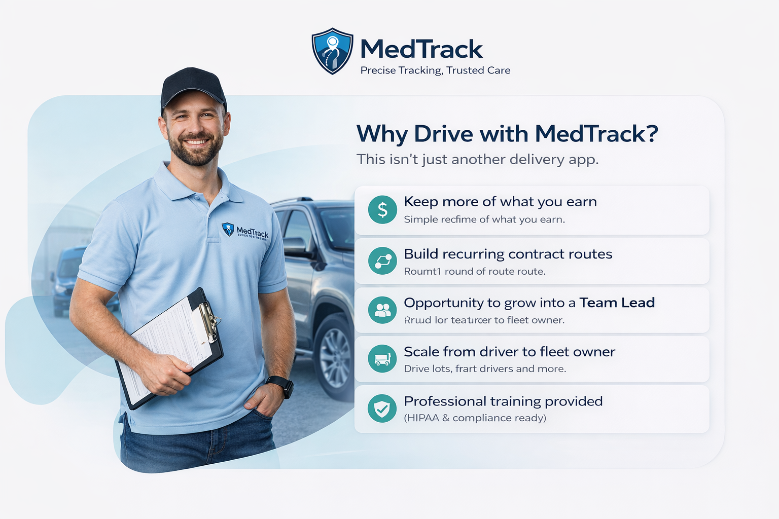 Why Drive with MedTrack
